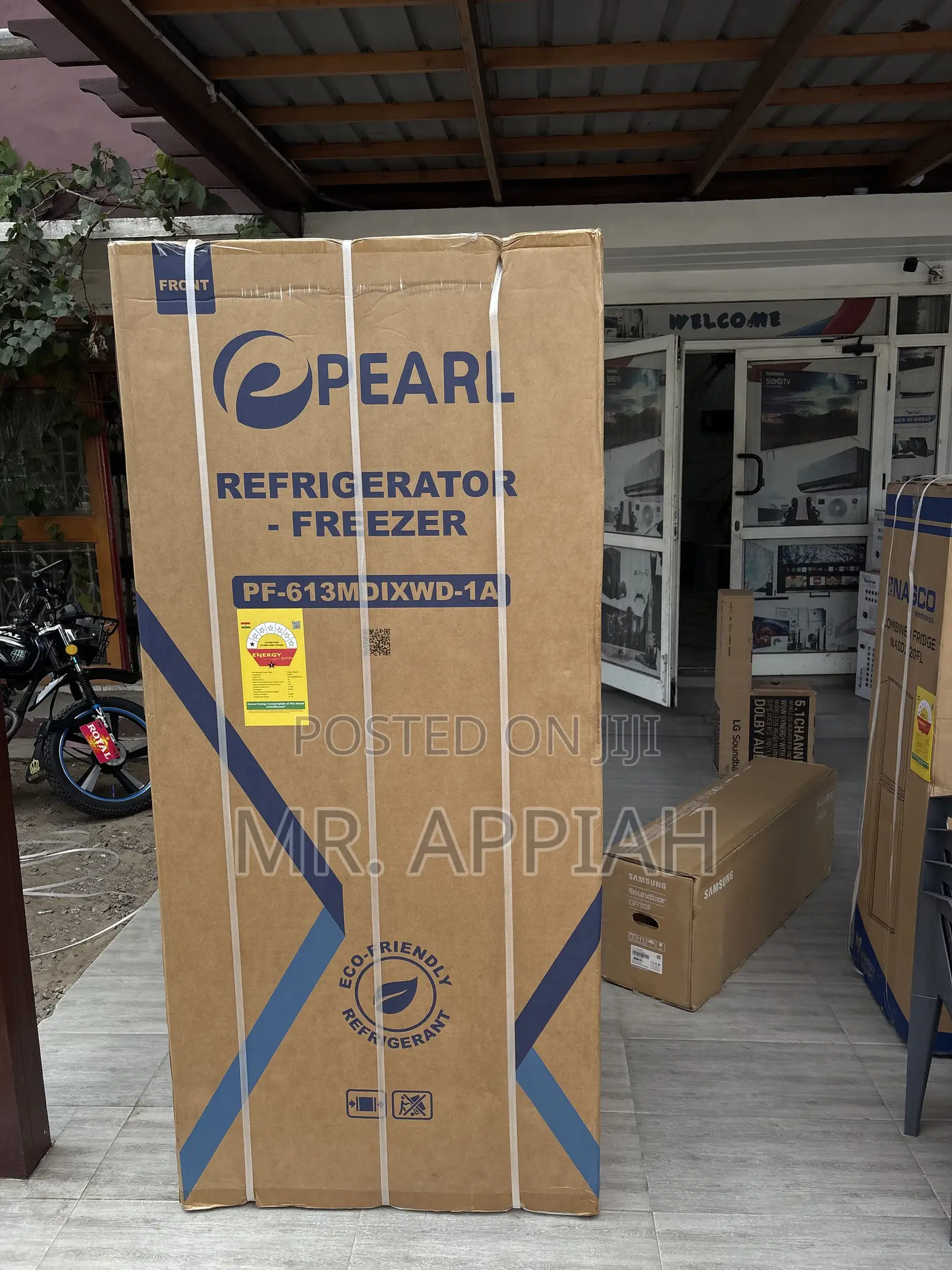 Quality Cooling Pearl PF-613MDIXWD-1A Side by Side Fridge(421Liter)