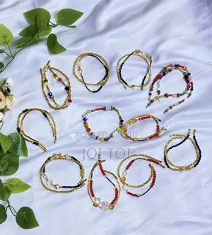2pair Luxe Beaded Anklet