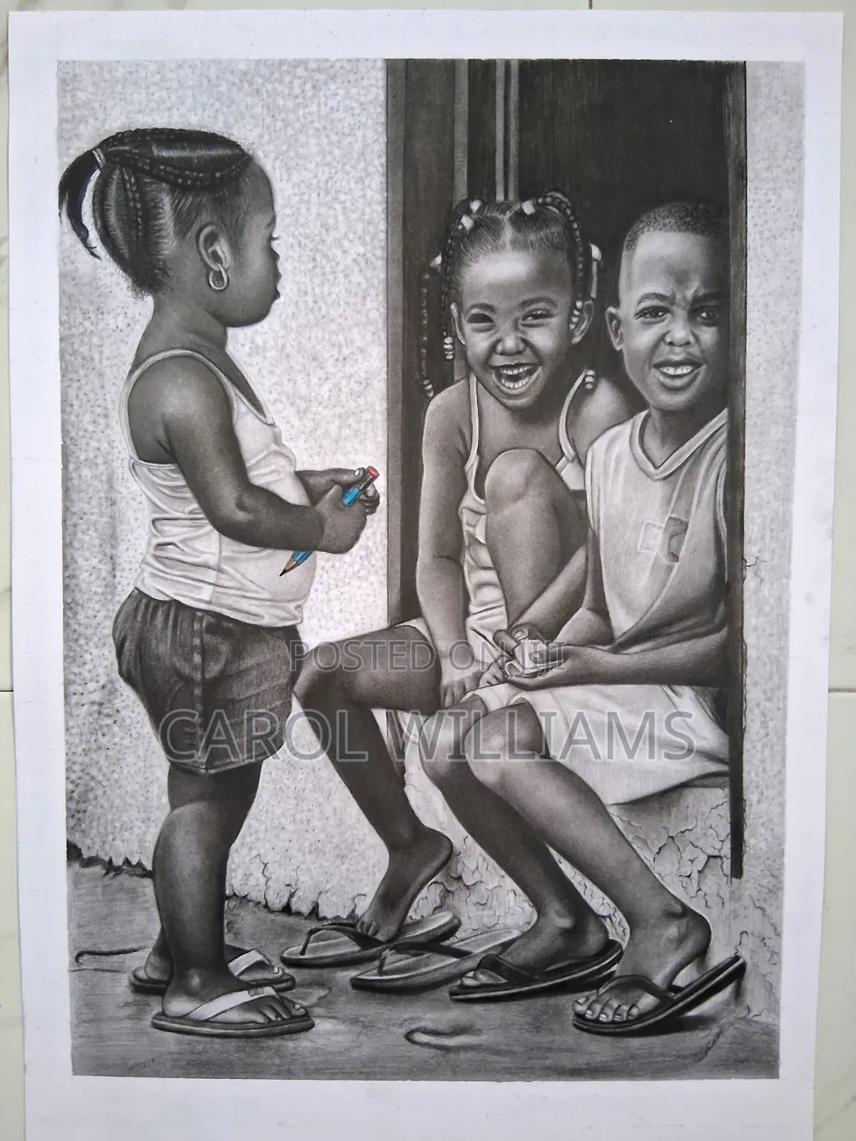 Multiple Pencil Artworks for SALE