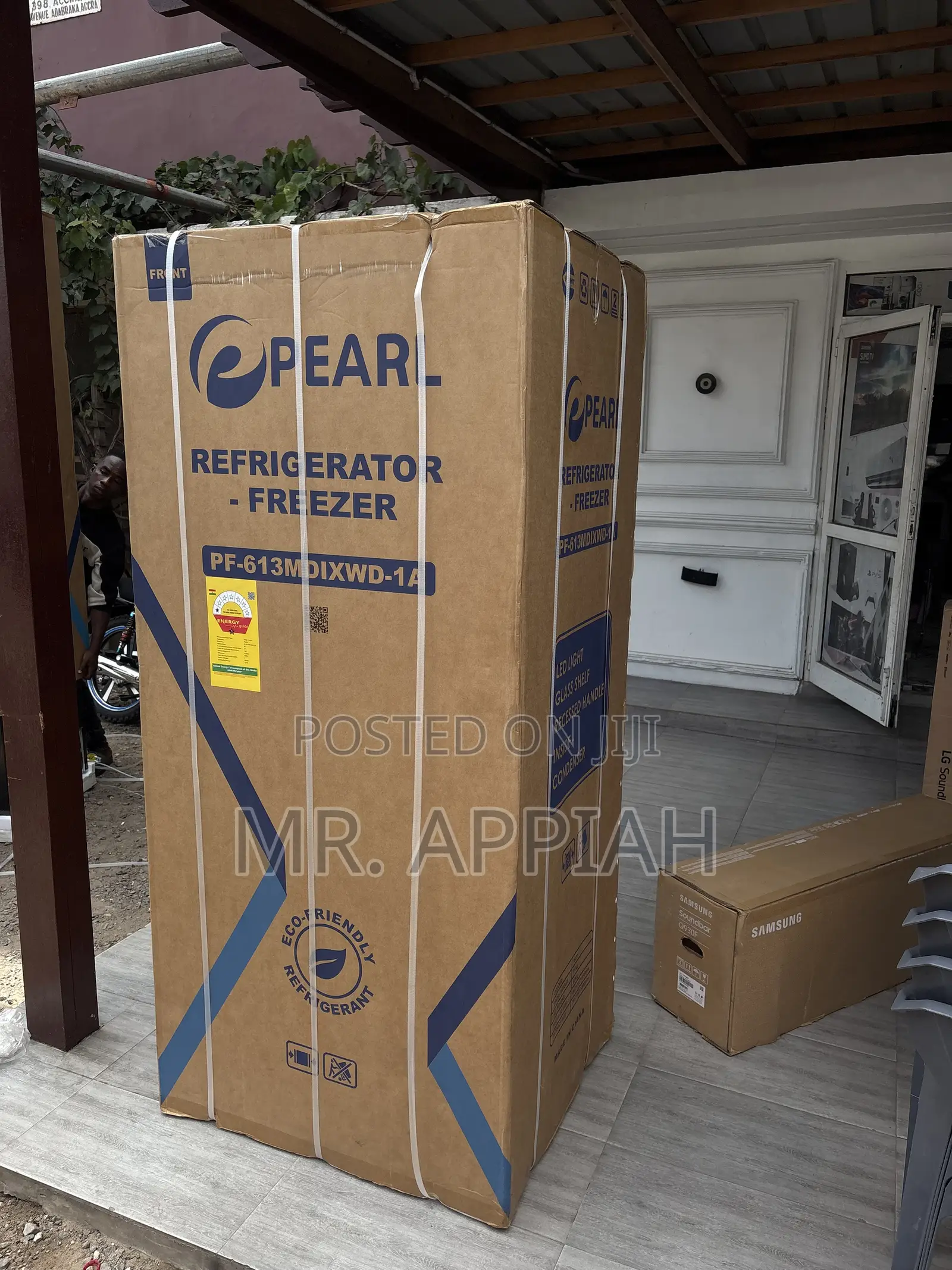 Premium Smart Pearl Side by Side Refrigerator(PF-613mdixwd-1a)