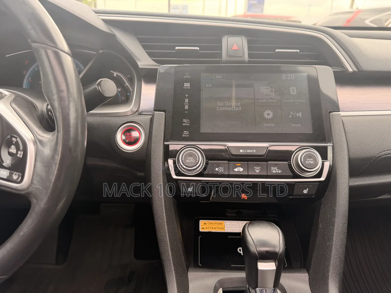 Honda Civic Touring 4dr Sedan (1.5L 4cyl) 2017 Blue