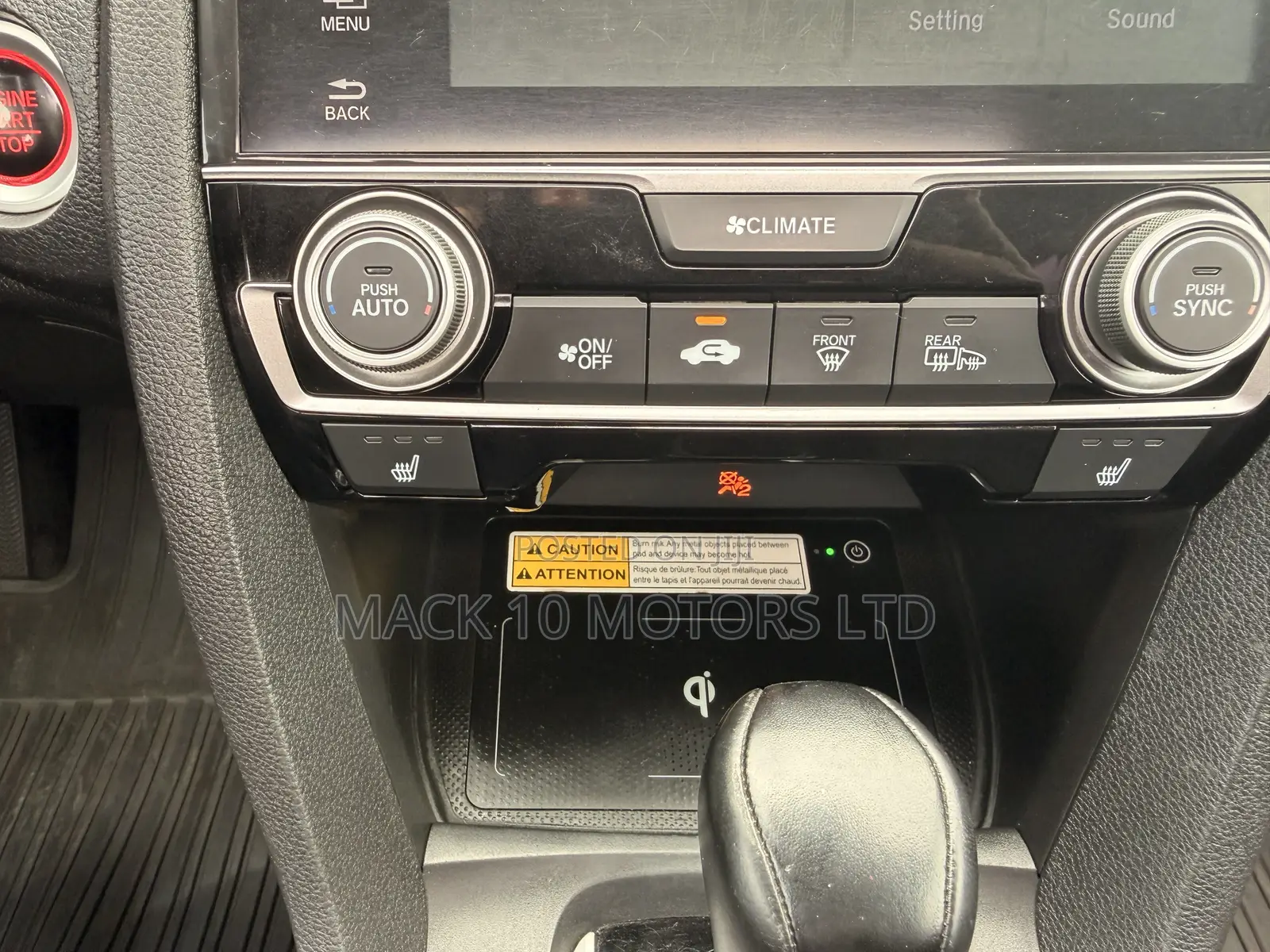 Honda Civic Touring 4dr Sedan (1.5L 4cyl) 2017 Blue
