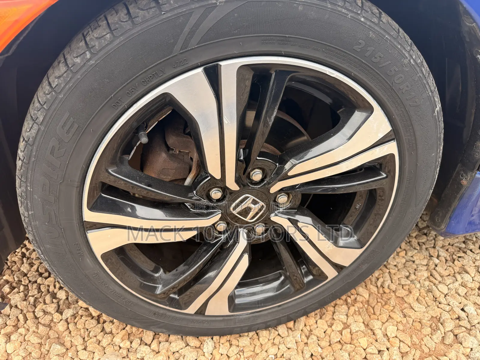Honda Civic Touring 4dr Sedan (1.5L 4cyl) 2017 Blue