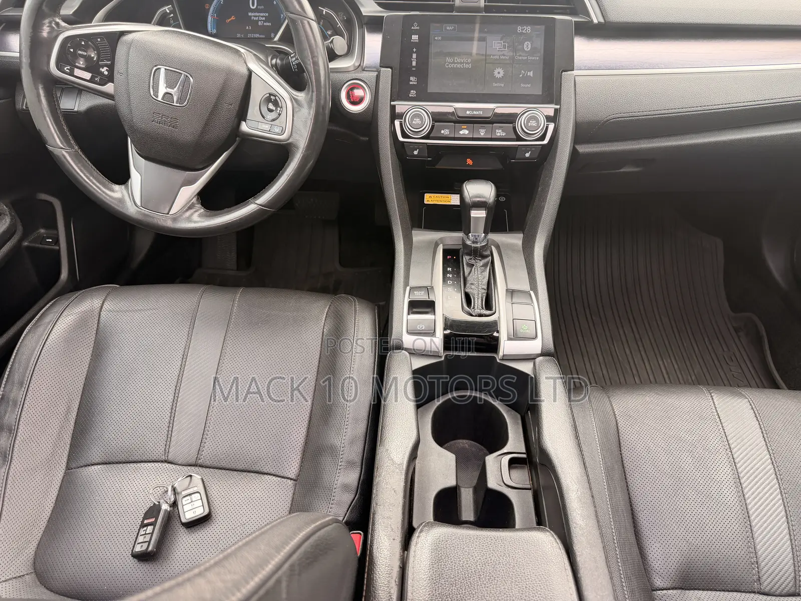 Honda Civic Touring 4dr Sedan (1.5L 4cyl) 2017 Blue