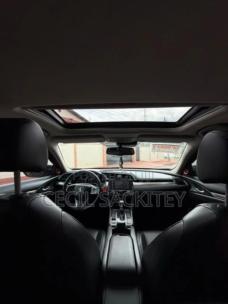 Honda Civic Touring Sedan 2018 Black