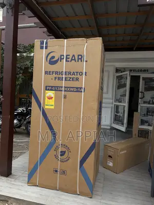 Exceptional Performance Pearl 421L Side by Side Fridge(Gray) 