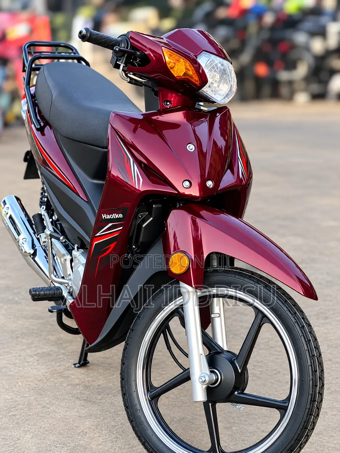 New Haojue HJ110-5 2026 Red