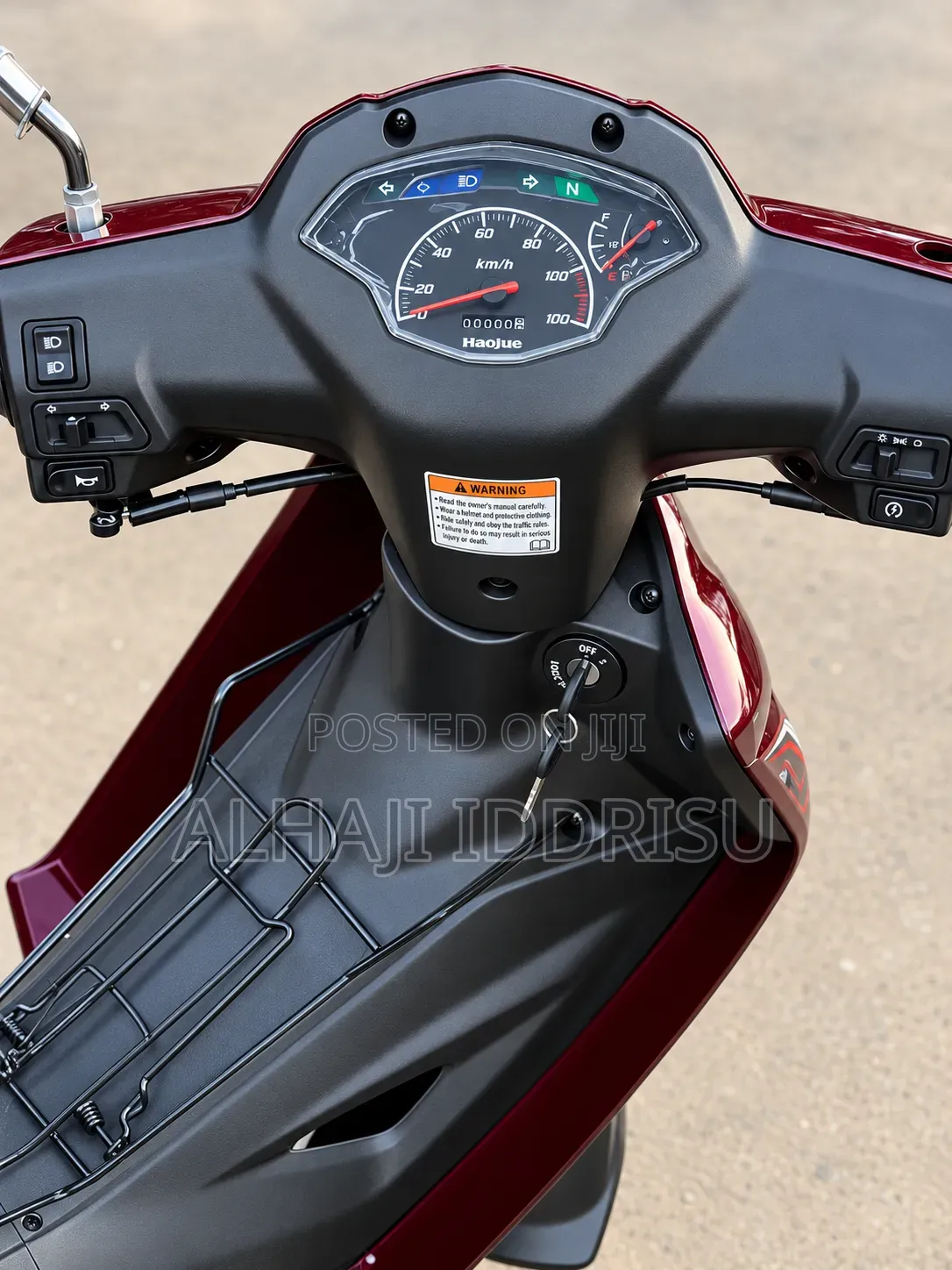 New Haojue HJ110-5 2026 Red