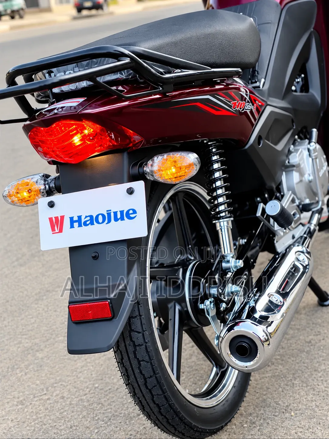 New Haojue HJ110-5 2026 Red