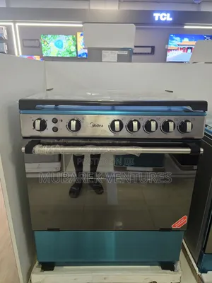 Midea 5 Burner Gas Cooker With Oven