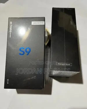 New Samsung Galaxy S9 64 GB Black