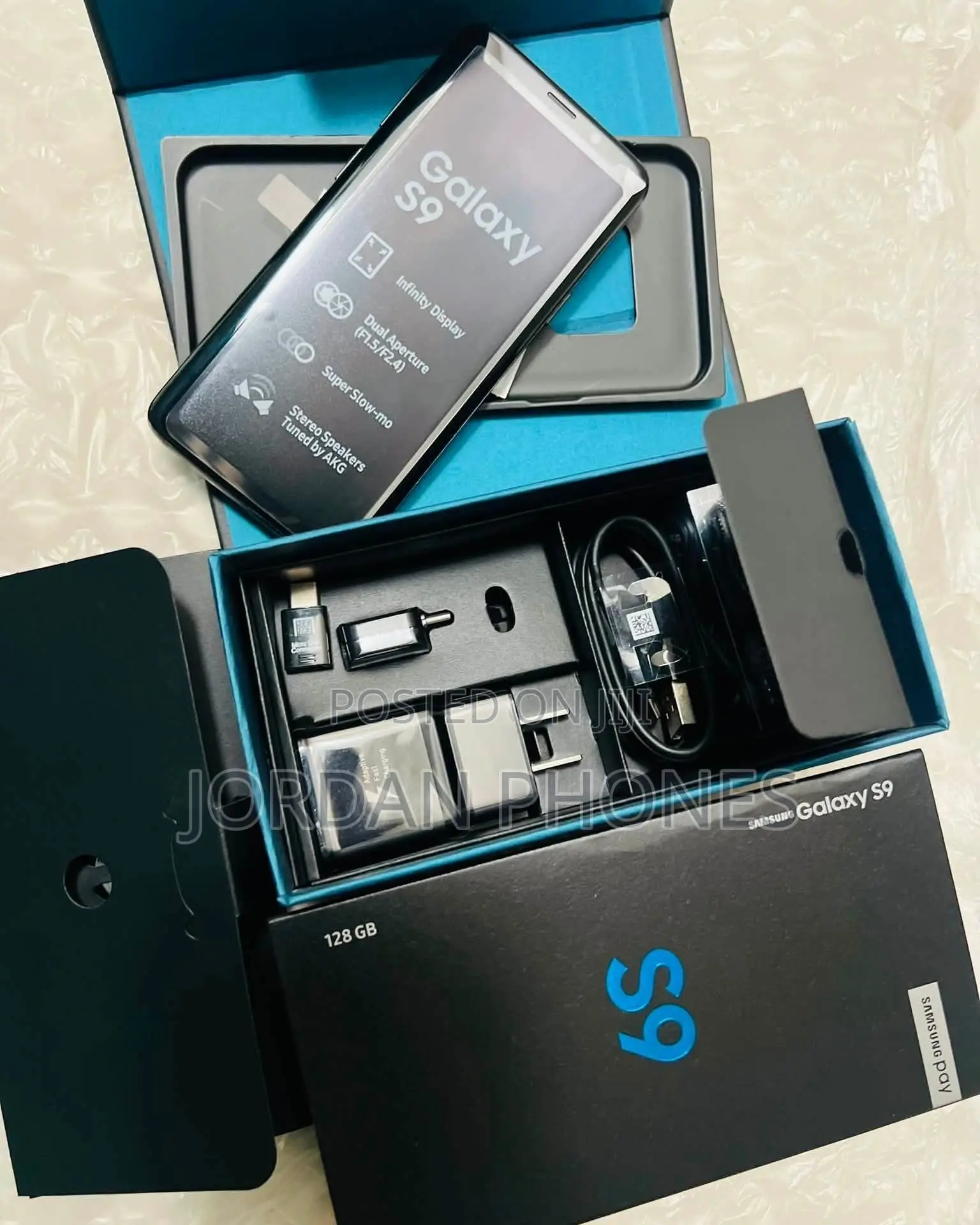 New Samsung Galaxy S9 64 GB Black
