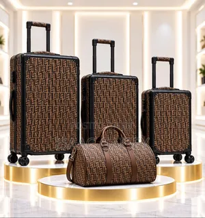 4Set Premium Executive Luxurious Zipless Luggages With Duffel Bag