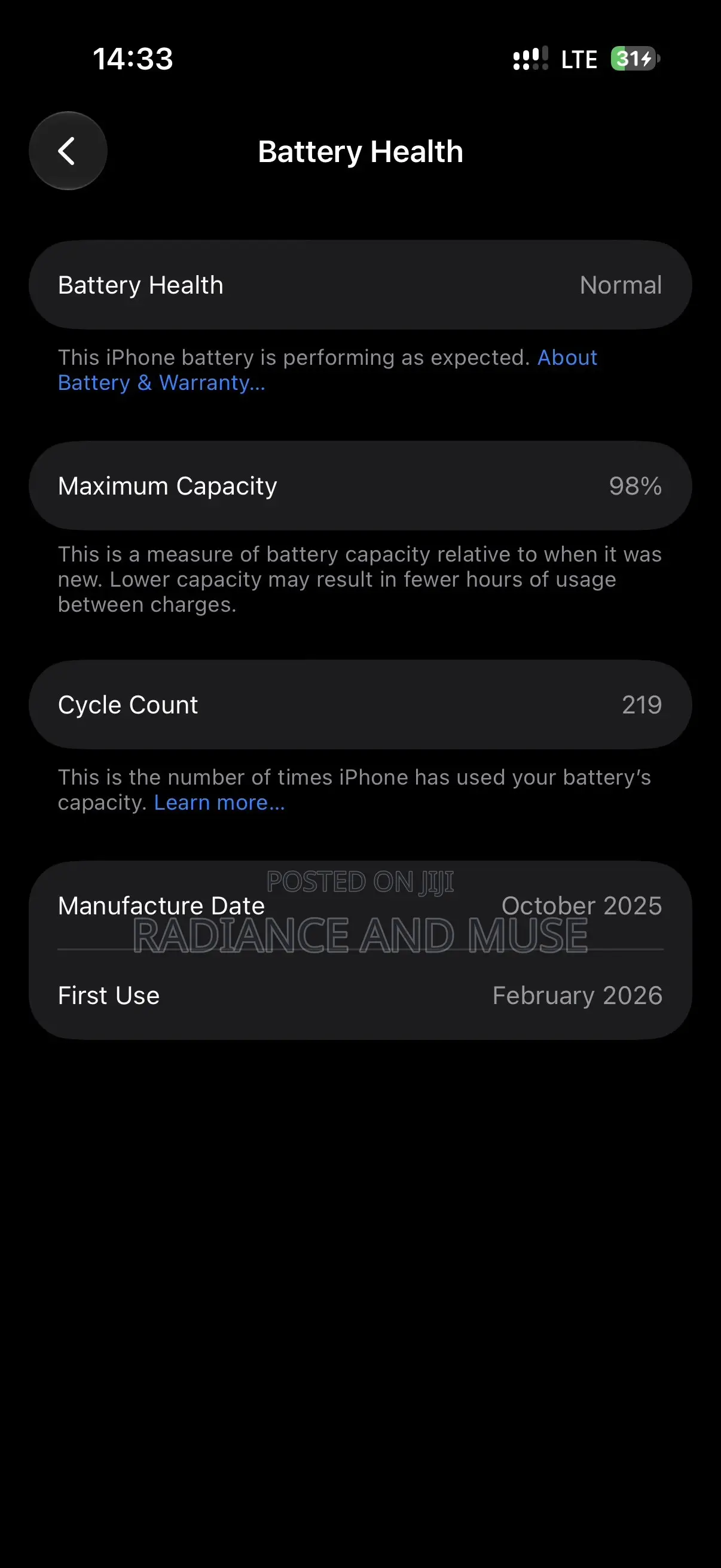 Apple iPhone 17 256 GB Black