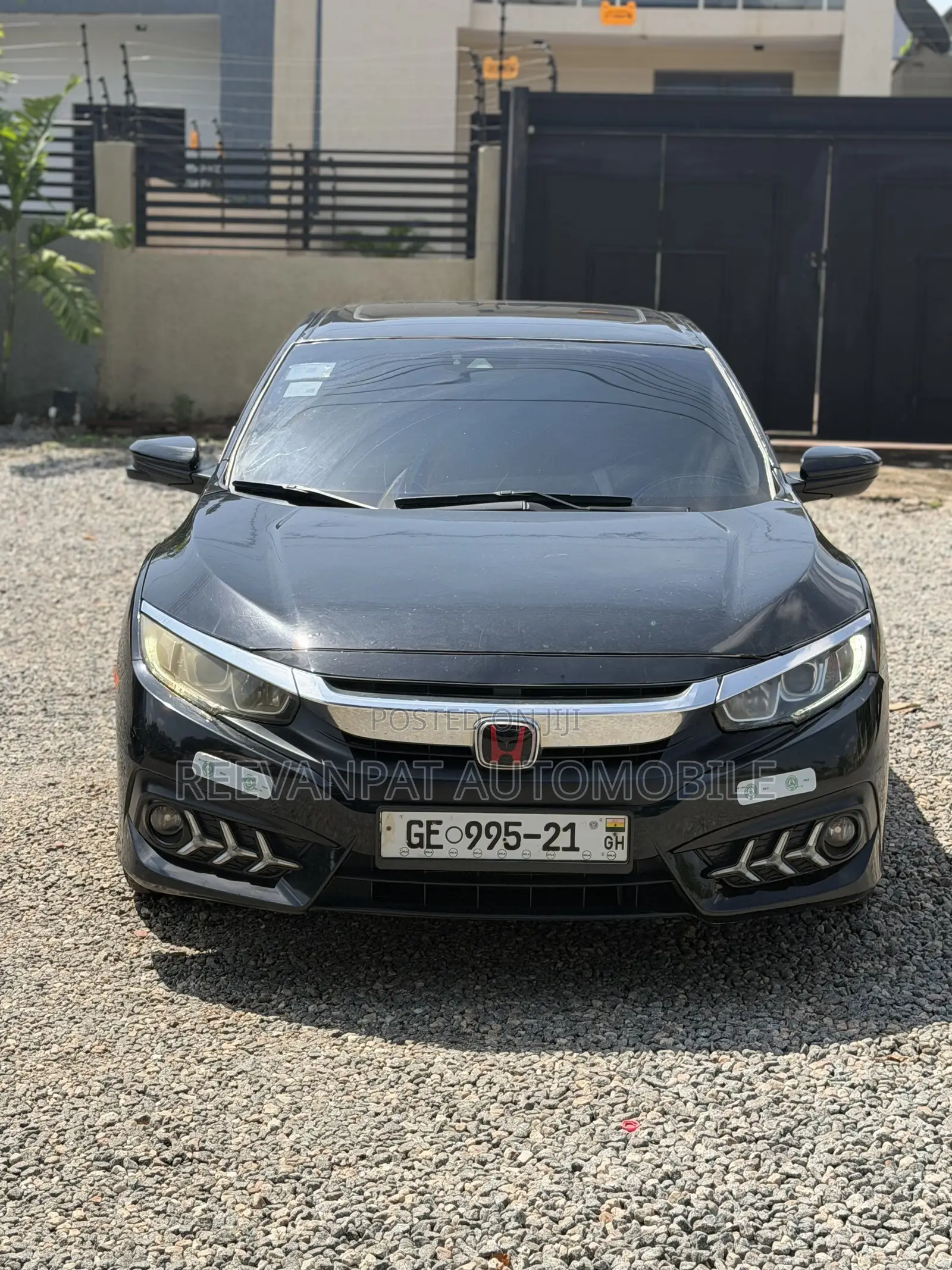 Honda Civic EX 4dr Sedan (2.0L 4cyl) 2017 Black