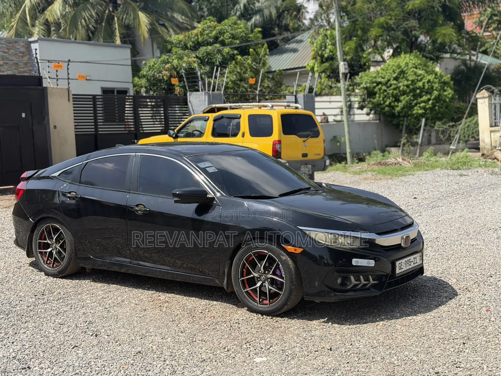 Honda Civic EX 4dr Sedan (2.0L 4cyl) 2017 Black