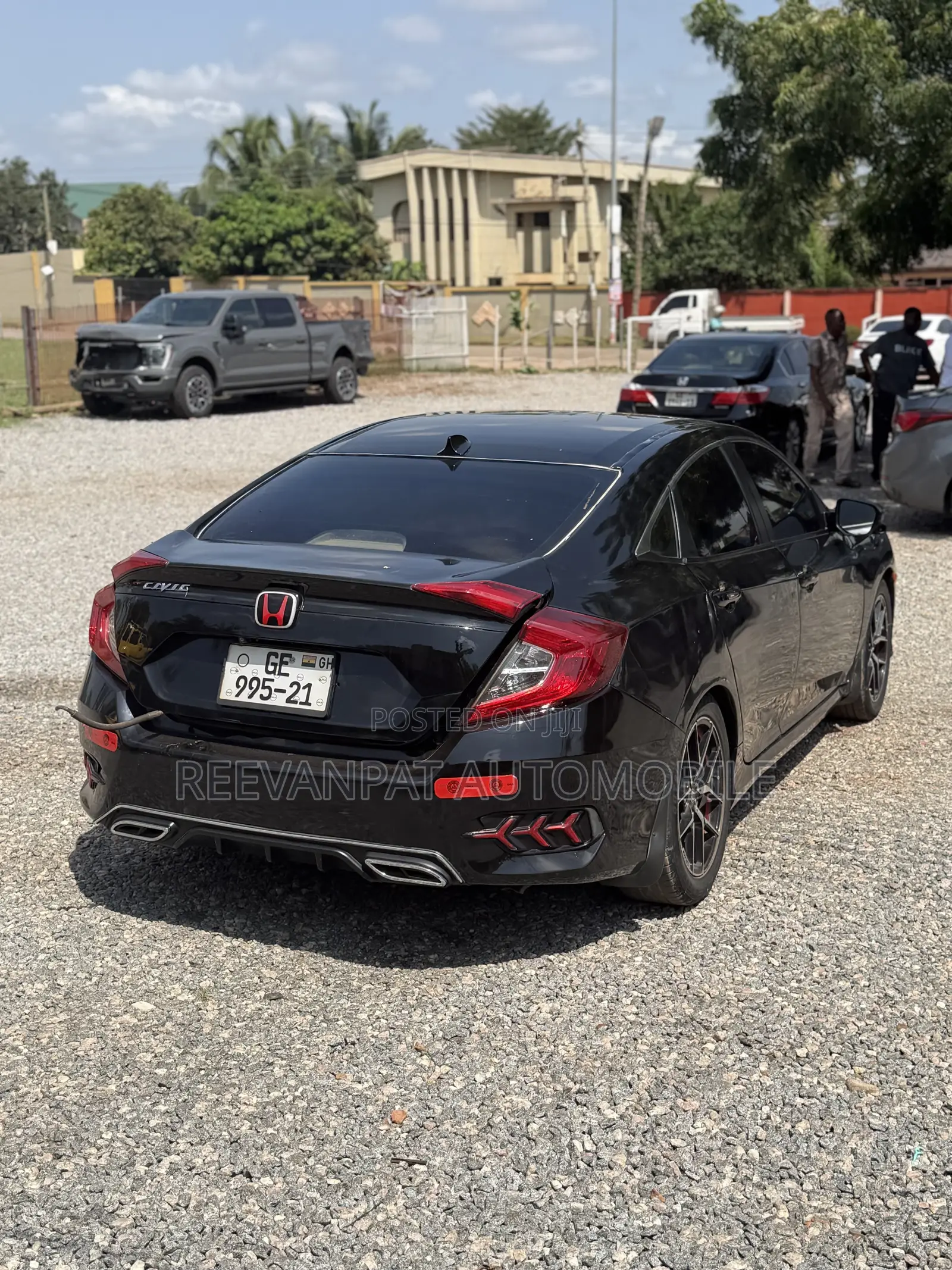 Honda Civic EX 4dr Sedan (2.0L 4cyl) 2017 Black