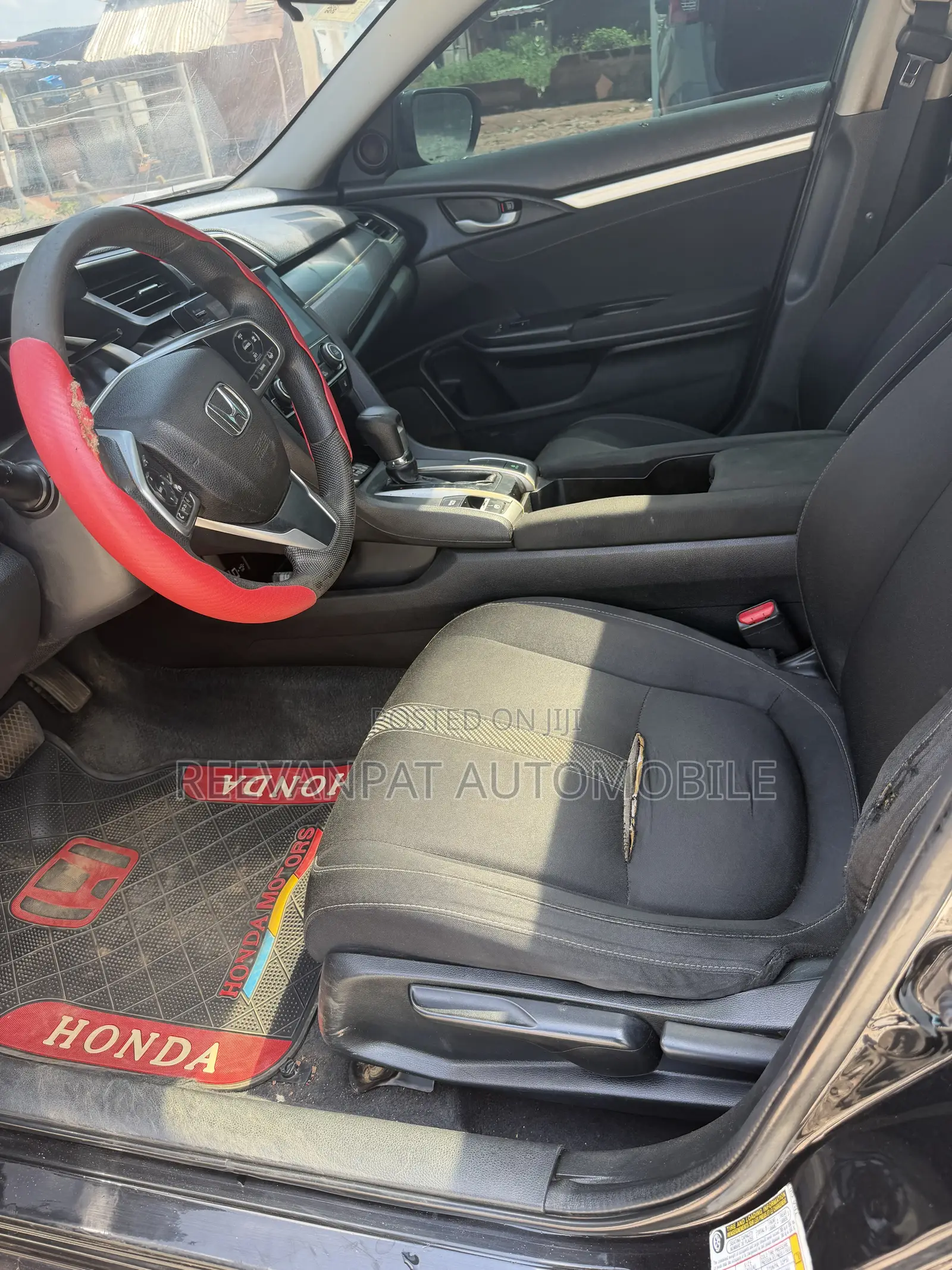 Honda Civic EX 4dr Sedan (2.0L 4cyl) 2017 Black