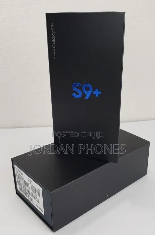 New Samsung Galaxy S9 Plus 64 GB Black