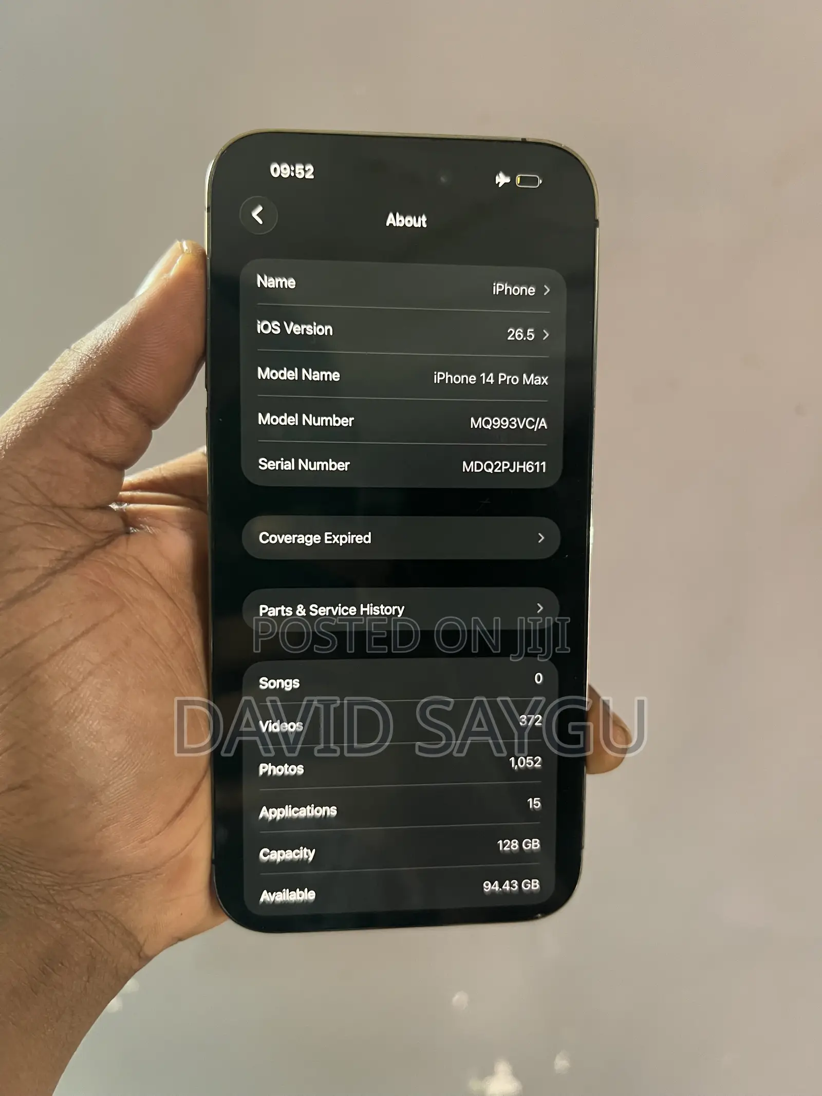 Apple iPhone 14 Pro Max 128 GB Black