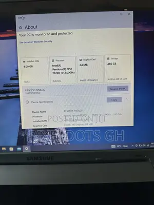 Laptop Samsung R730 4GB Intel Pentium HDD 500GB