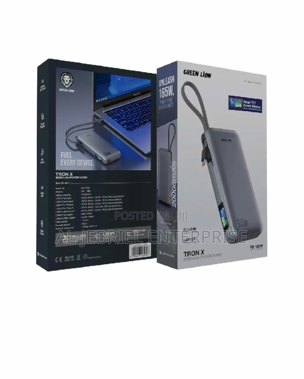 Tron X 20000mAh Power Bank