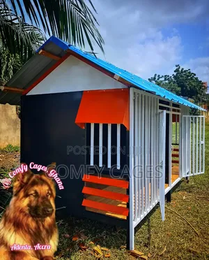 Heavy-Duty Large Double Galvanized Steel Comfy Dog Cage