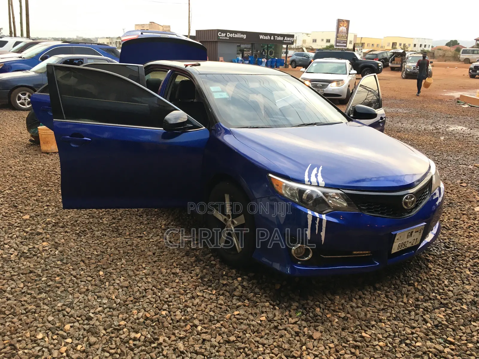 Toyota Camry SE Sport 4dr Sedan (2.5L 4cyl 6A) 2014 Blue