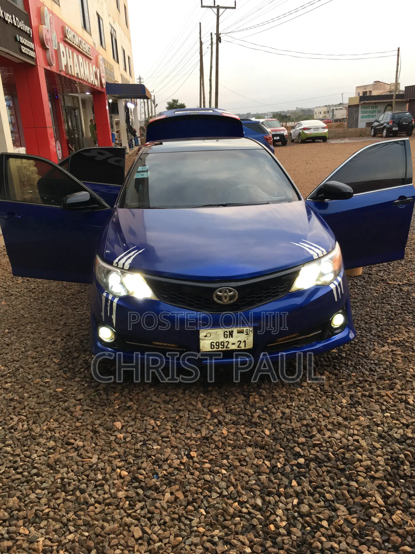 Toyota Camry SE Sport 4dr Sedan (2.5L 4cyl 6A) 2014 Blue