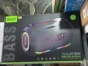 Zealot Ze41 250w Wireless Party Speaker, Monster Bass 24 HRS RGB Light