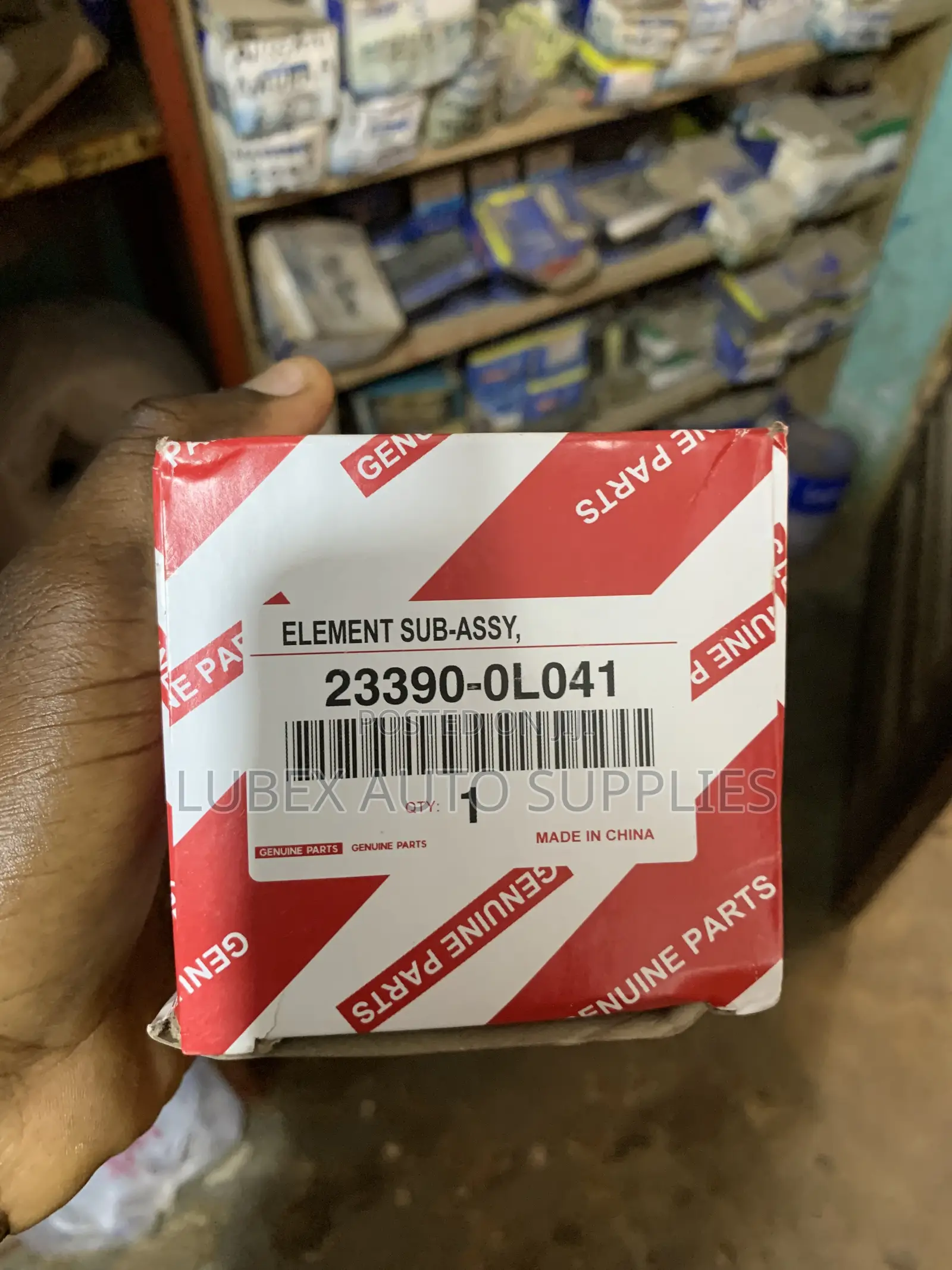 Genuine Parts Oil Element 23390-0l041