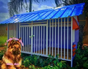 Extra- Robust Large Double Galvanized Steel Comfy Dog Cage
