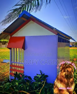 Extra- Robust Large Double Galvanized Steel Comfy Dog Cage