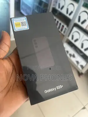 New Samsung Galaxy S23+ 256 GB Black