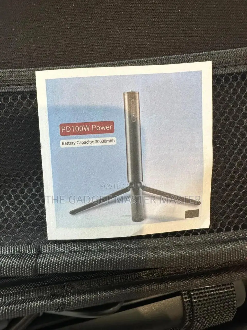 Tripod With Built in Power Bank DC / Type-C Port