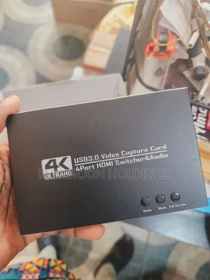 4 in 1 Video Capture Card and Switcher USB 3.0 Video and Audio