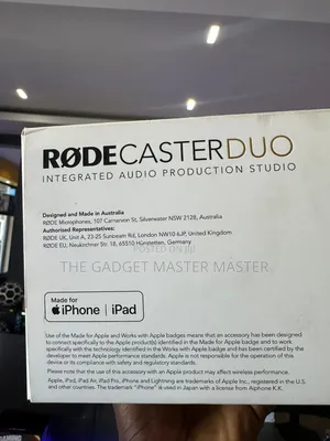 Rode RodeCaster Duo Integrated Audio Production Studio