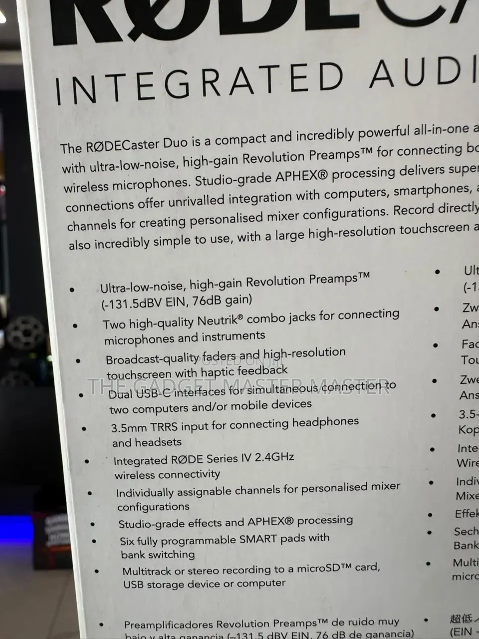 Rode RodeCaster Duo Integrated Audio Production Studio