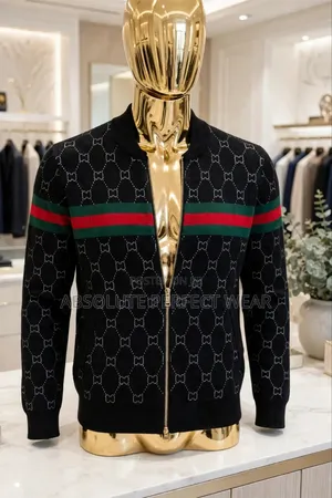 Gucci Inspired Designer Knit Jacket