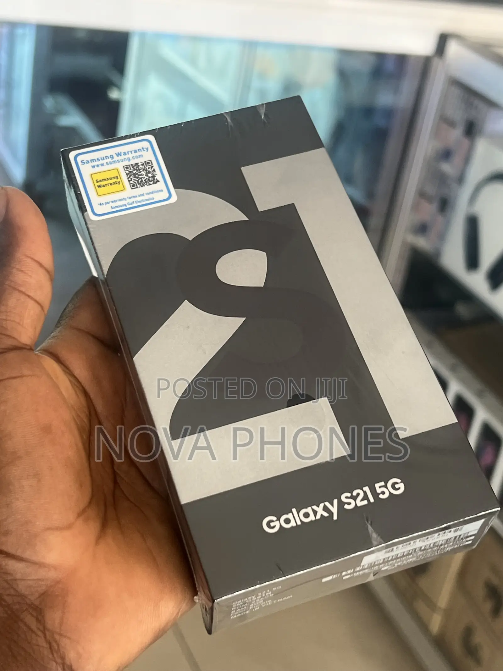 New Samsung Galaxy S21 5G 128 GB Blue