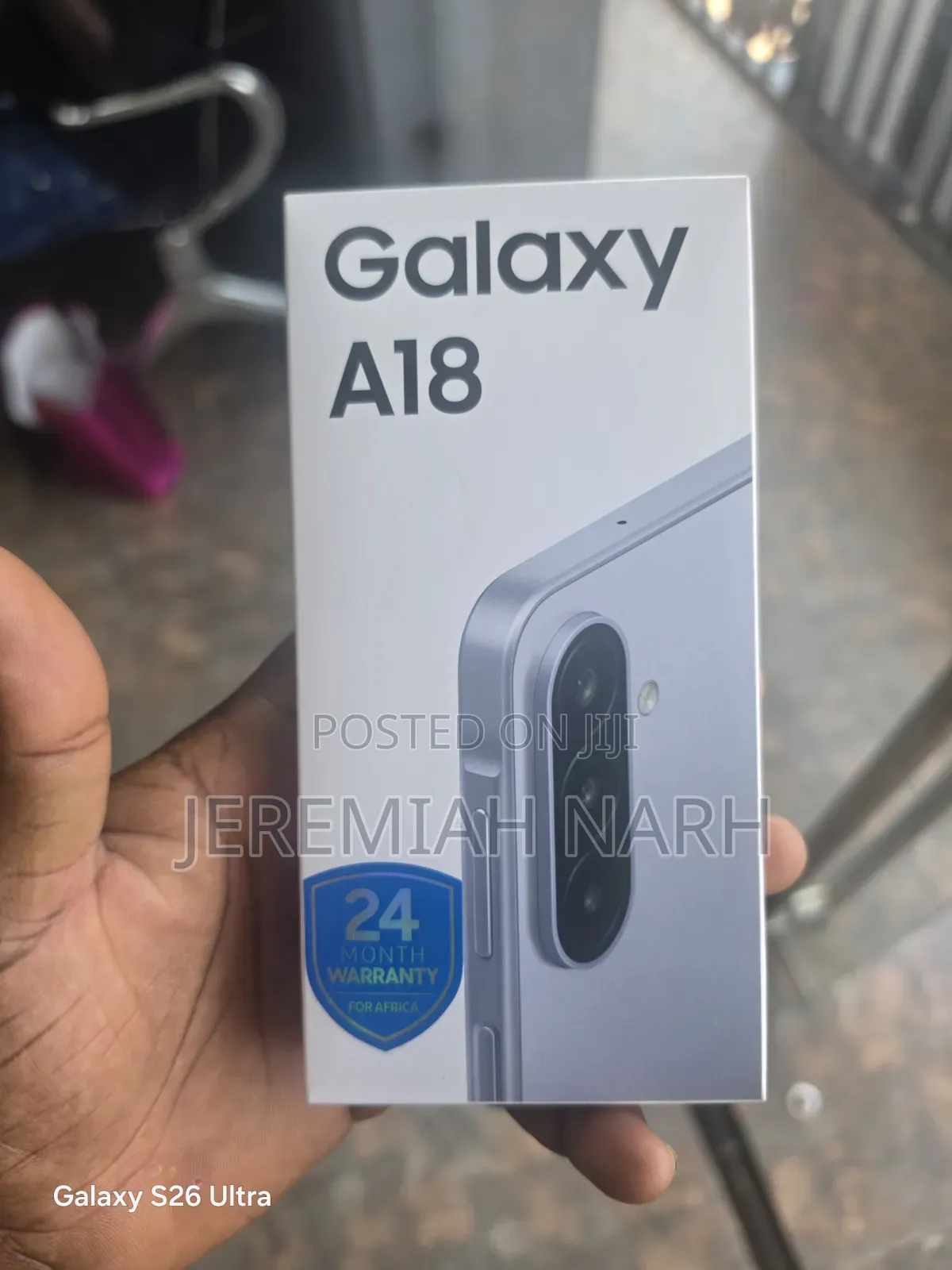 New Samsung Galaxy A18 128 GB White