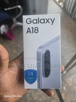 New Samsung Galaxy A18 128 GB White