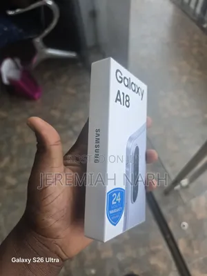 New Samsung Galaxy A18 128 GB White