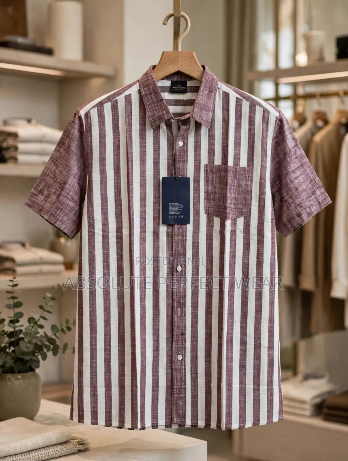 Linen Short Sleeves for Men