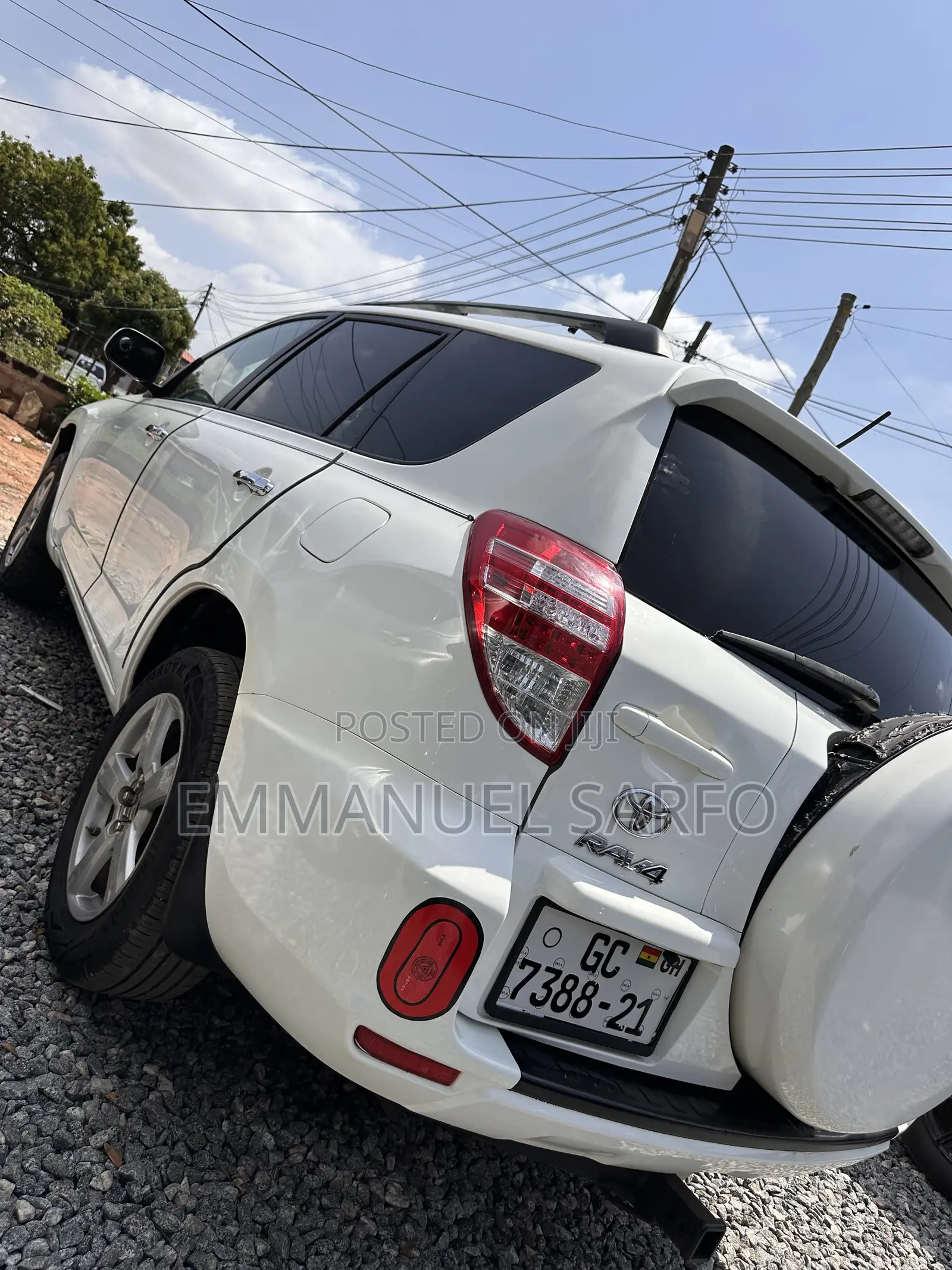 Toyota RAV4 LE AWD (2.5L 4cyl 6A) 2013 White