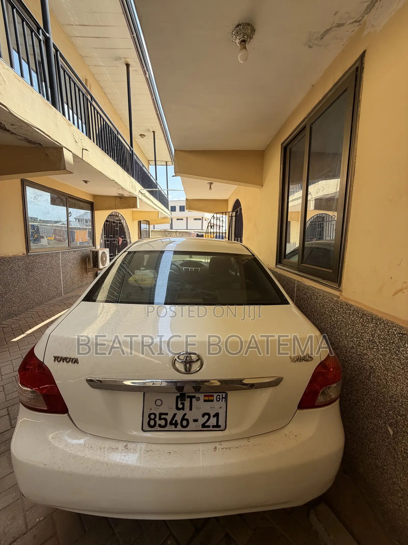 Toyota Yaris 2008 White