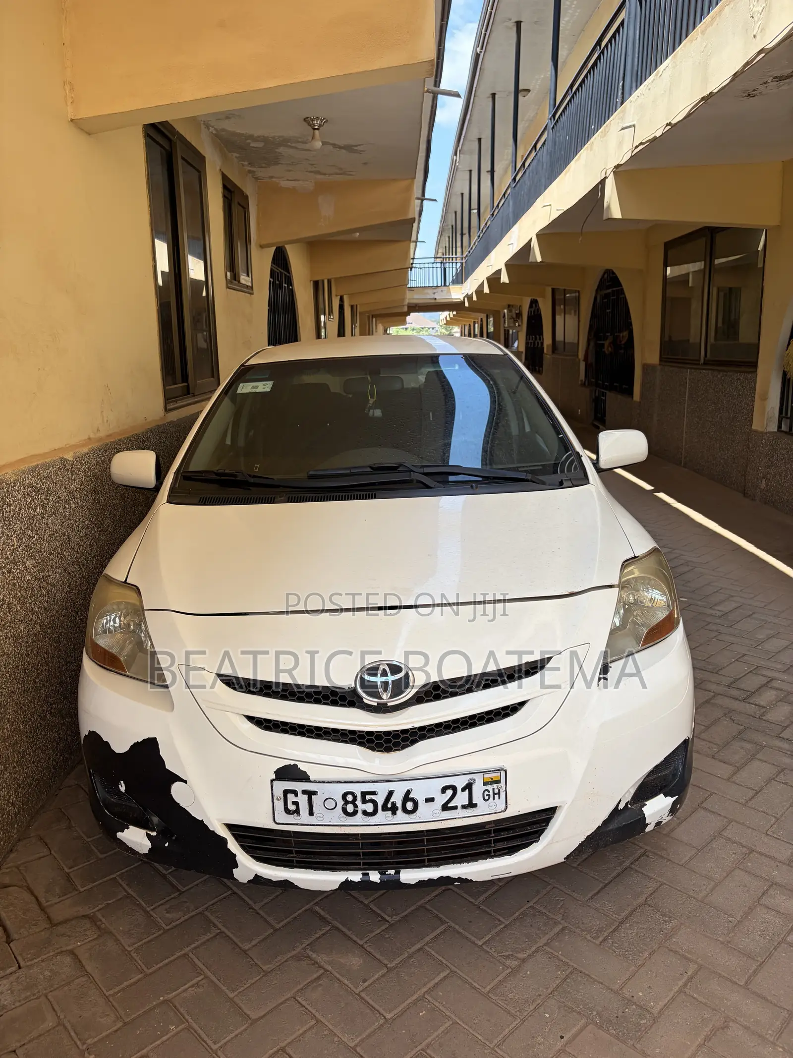Toyota Yaris 2008 White