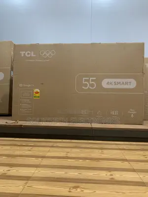 Brand New TCL 55" UHD 4K Smart Google TV Frameless Metallic Edition.