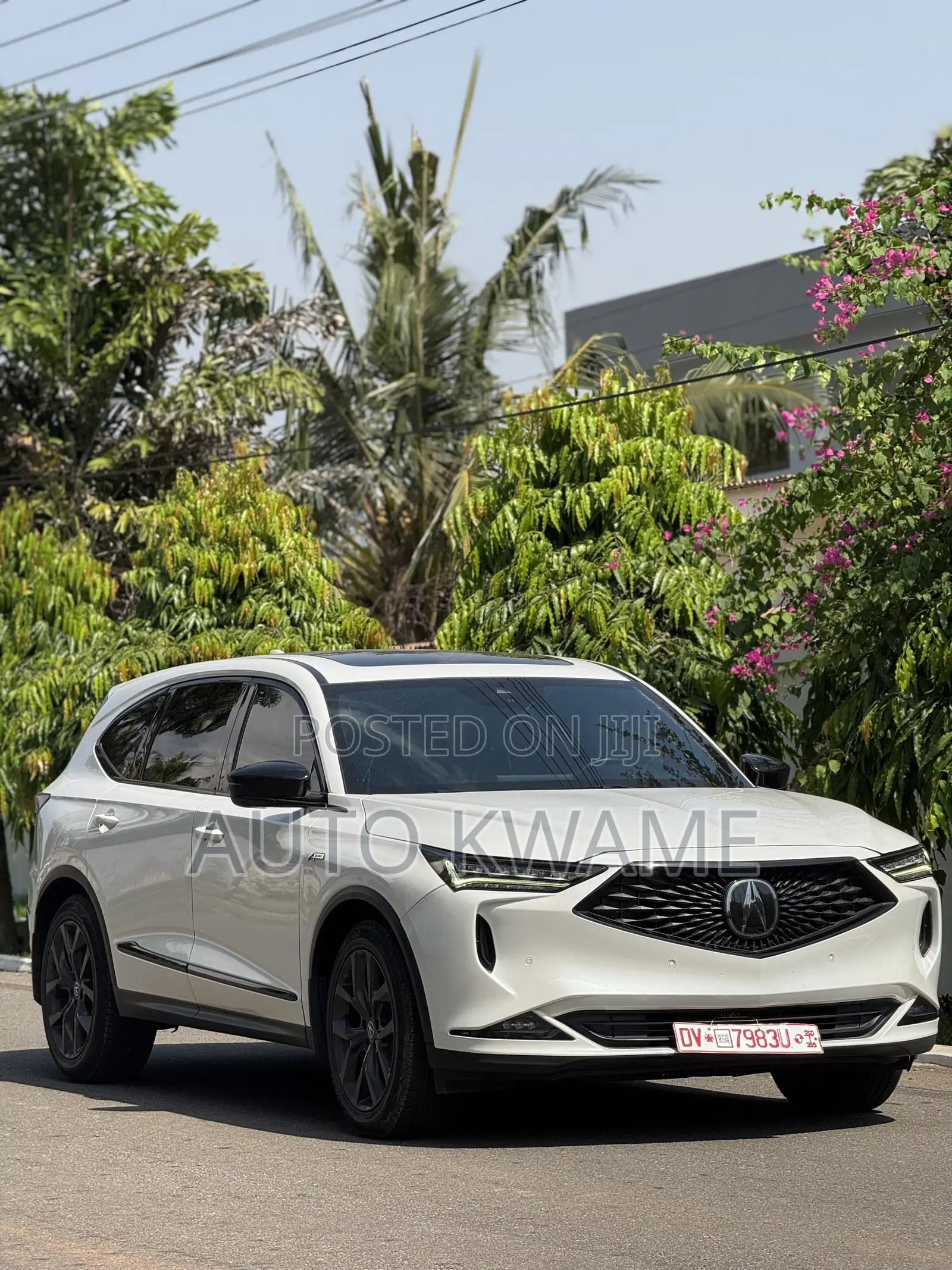 Acura MDX w/A-Spec Package 2023 White