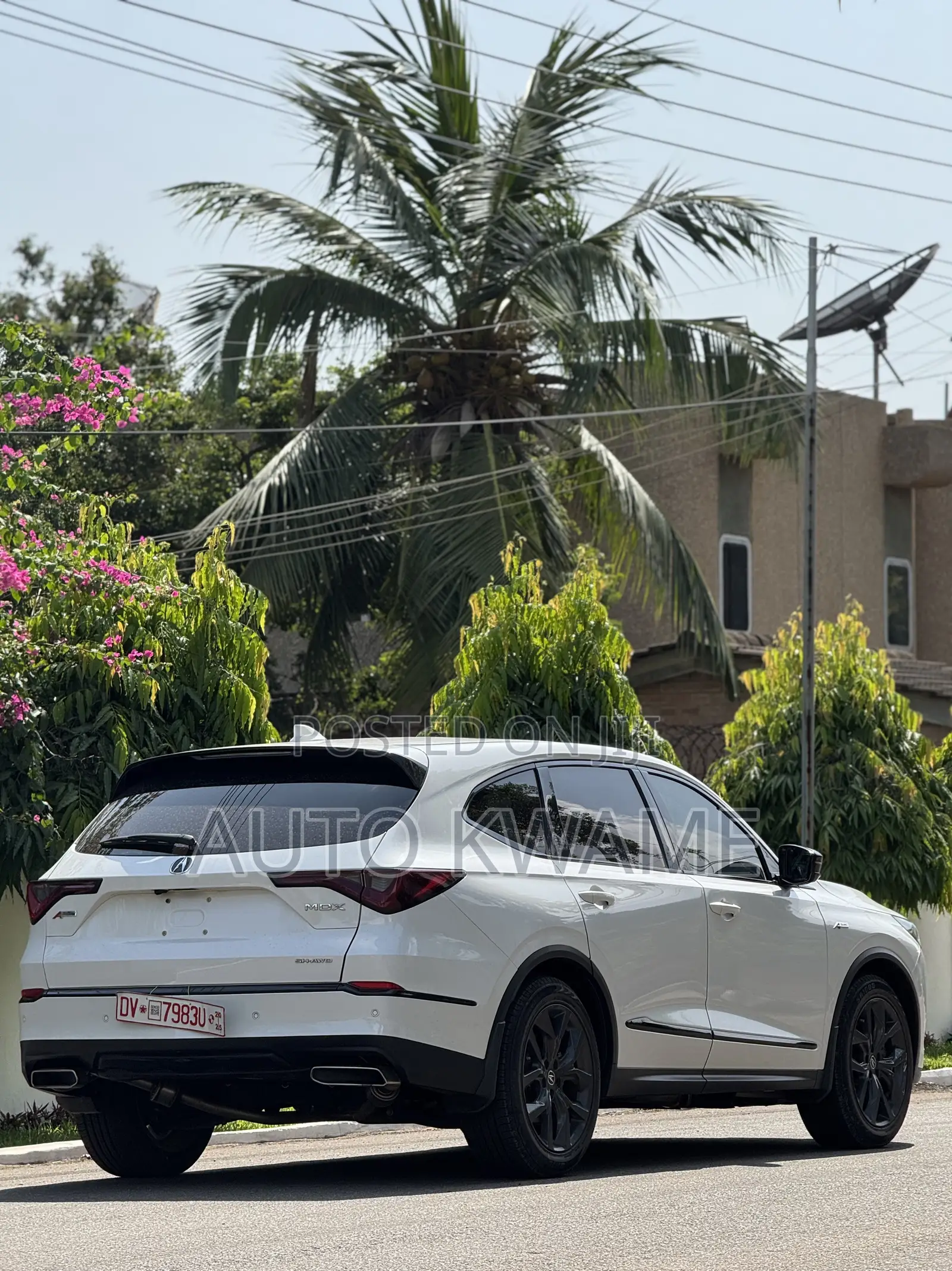Acura MDX w/A-Spec Package 2023 White